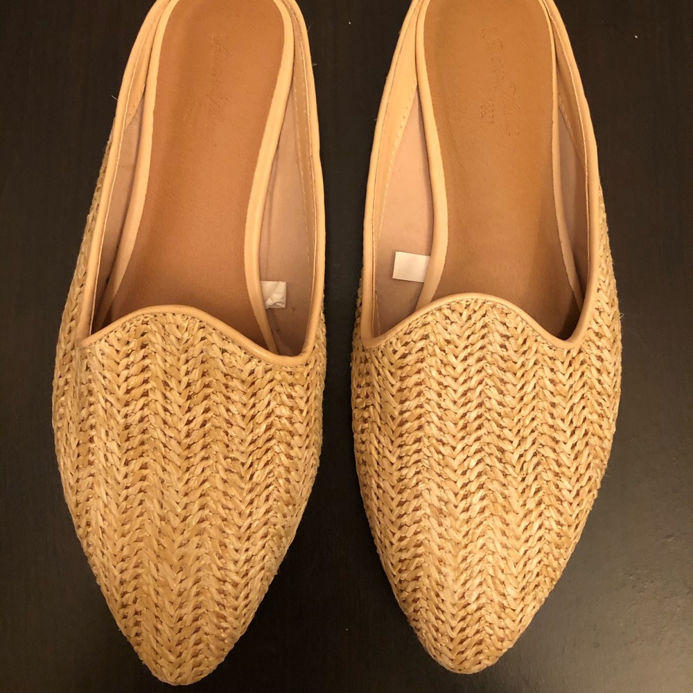 Universal Thread Size 6.5 Straw Open Back Flats - Picture 2 of 9